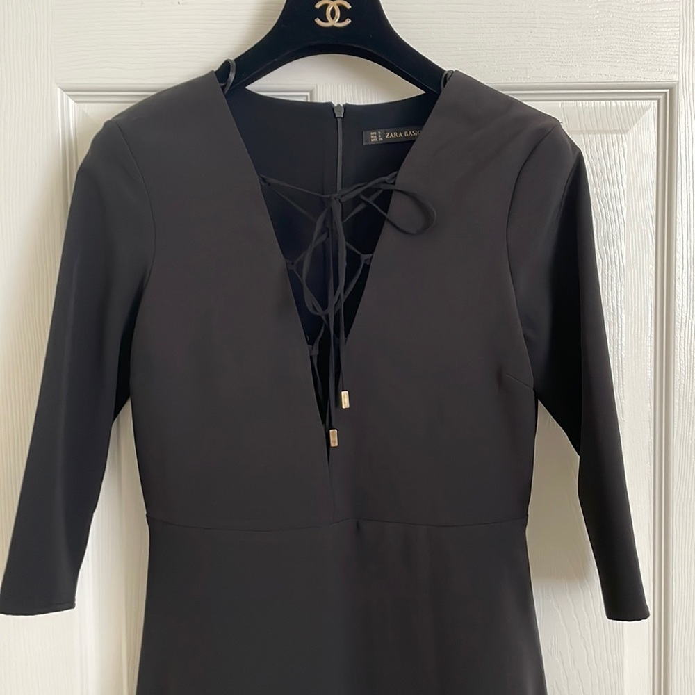 ZARA black dress